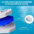 50 SetToilet Disposable Toilet Brush with Wand Cleaner Refills PadsWall Mounted Toilet Bowl Holder Cleaning System