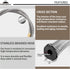 CAMPING MOON Camping Stove Adapter with Extend Hose (21.65"/55cm) for Z10/Z13M/Z16
