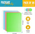 Refrigerator Liners for Shelves (8 Pack) by Linda’s Essentials, Non-Adhesive BPA-Free Mats for Kitchen & Cabinets