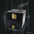Nazareth Store Black Wood Incense Burner Holder, Natural Ash Wood Box Distiller for Aromatherapy