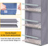 SLEEPING LAMB Narrow Door Hat Organizer, Baseball Cap Rack for Closet/Wall, Holds 40 Hats