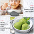 8 Pieces Microwave Safe Bowl Holders, Pot Holder for Hot Soup, Food, Meals (Red, Grey)