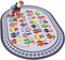 HiiARug Small Playroom Rug, Kids Playmat ABC Alphabet, Numbers, Train and Road