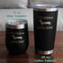 Bevvee Long Day - Insulated Coffee Tumbler Cup with Sliding Lid, Stainless Steel Insulated Mug, Dog Themed Coffee Gifts