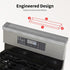 30" Mount Walker Upgrade Stainless Steel Stove Top Shelf, Magnetic Shelf for Kitchen, Over The Stove Spice Rack