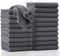 20 Pack Kitchen Towels and Dishcloths Sets, 12 X 12 Inches, Absorbent