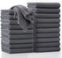 20 Pack Kitchen Towels and Dishcloths Sets, 12 X 12 Inches, Absorbent