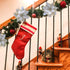 Christmas Poinsettia Artificial Flowers, 12 Pcs Glitter Picks for Wreaths Garland Decoration for Xmas