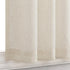 Burlap Kitchen Curtain Over Sink Window Set, 30 Inch Length Short Curtain for Laundry Bay Window, Beige