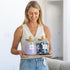 ELECNEST Glass Laundry Jars with Airtight Lids - Kitchen & Laundry Room Organization Containers with Dryer Sheet