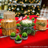 Ornerx Cute Cactus TeaLights, 6 PCS, Succulent Decorative Candles