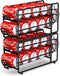 CANYAVE Soda Can Organizer Storage Rack, 2 Pack Stackable Beverage Soda Can