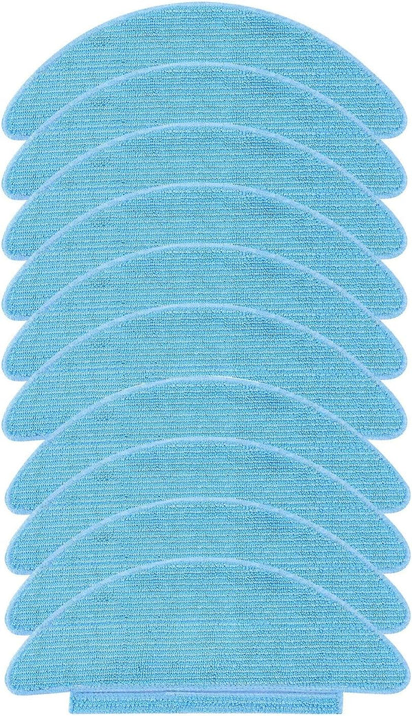 10 Pack Replacement Mop Cloth Pads for Lubluelu SL60D SG60 SL61 Robotic Vacuum Cleaner, Microfiber Soft Pad