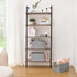 GRANNY SAYS Storage Basket, Large Organizer Bins for Shelves, Closet Storage, 2-Pack with Metal Frame