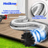 Holikme 30 Feet Dryer Vent Cleaner Kit, Flexible Lint Brush with Drill Attachment, Fireplace Chimney Brushes Extends Up to 30 Feet for Easy Cleaning, Use with or without a Power Drill by Holikme