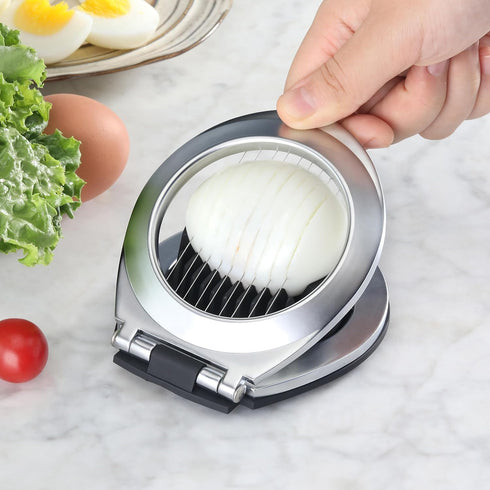 New Star Foodservice 42634 Heavy Duty Egg Slicer, 3 Slicing Styles (Hand Wash Only)