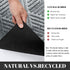 Yimobra Heavy Duty Front Entrance Door Mat 29.5x17 Inch, Sturdy Non Slip Rubber, All-Season Outdoor Indoor Mat