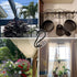HiGift 6 Inch Large S Hooks - Non Slip Vinyl Coated Heavy Duty Hooks for Hanging Plants and Clothes