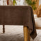 BALCONY & FALCON Rectangle Tablecloth Washable Wrinkle Resistant and Water Proof Table