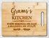 Grams's Kitchen Bamboo Cutting Board - Best Grams Cutting Board - Mother's Day Gift - Birthday Gifts from Grandchildren