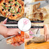 iBayam Kitchen Scissors, 8.5" All Purpose Shears with Sheath, Pink Kitchen Accessories, Home Essentials, Gadgets