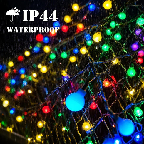 33 100 LiuZpatial Smart Globe Christmas Lights Indoor, FT LED Globe Fairy Lights Plug in, App & Remote Control, Timer