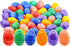 JOYIN 72 Pcs Plastic Iridescent Printed Bright Easter Eggs 3.15" Tall for