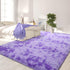 5x8 FlyDOIT Purple Tie-Dyed Large Rugs for Living Room, Feet Shaggy Rug Fluffy Throw Carpets, Ultra Soft Plush Modern