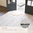 Girls,5x8 Pink Rugs for Bedroom Pink Floral Nursery Rug,Machine Washable Non Slip Carpet for Toddler Kids Room,Living