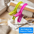 HiGift Jumbo Quilting Clamps, 8 Pack Extra Large Beach Towel Clips, 5 inch Wide Opening Plastic Clips