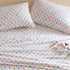 Cozy 100% Set, Set, 4 Intelligent Design Flannel Sheets Queen, Soft Cotton Flannel Bedding, Printed Warm Queen Sheets