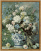 Still Life Flower Wall Art, Vintage Floral Oil Painting Print, Farmhouse Floral Pictures, 16x20in No Frame