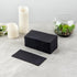 15.8 7.9 Inch 50 Luxenap X Linen-Feel Guest Towels, Hand Towels - Fold, Air-Laid, Black Paper Dinner Napkins