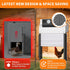 TIANMU Anti-Pinch 4 Automatic Chicken Coop Door, Solar Powered Chicken Coop Door with Timer & Light Sensor, Automatic