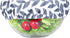 wegreeco Elastic Reusable Bowl Covers, Set of 3, Grey Leaf