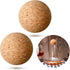 Shappy 2 Pieces Cork Ball Stopper for Wine Glass, Decanter Replacement for Christmas Holiday Party Supply