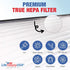 LifeSupplyUSA True HEPA Filter Replacement for Hunter Air Purifier Models 30610, 30611, 40882, 40884, 408841