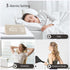 Digital Alarm Clock with Wooden LED Time Display, 3 Alarm Settings, Humidity & Temperature Detect