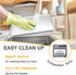 Joyfair 17.5 Inch Baking Sheet, Stainless Steel Half Size Cookie Sheet Pan, Heavy Duty Bakeware, Dishwasher Safe