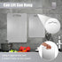 Set 3, 100% Set, (3 Pack Titanium Cutting Board of Pure Titanium Metal Cutting Board for Kitchen, Non Toxic Chopping