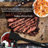 WALFOS Extra Large Silicone Basting Pastry Brush - 2.5 inch Wide Bristle Brush for BBQ Grill Baking Kitchen Cooking