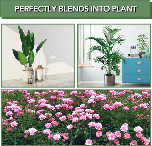 12 Pack 16 Inch 15 Joyhalo Plant Support Stakes, Plant Stakes for Outdoor Plants, Peony Cages and Supports, Peony Cage