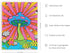 HAUS AND HUES Mushroom Poster Trippy Posters - Indie Aesthetic Wall Decor, Unframed 12"x16"