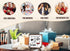 Coworker-01 Coffee And Wine Desk Decor Sign, Rustic Wooden Sign With Stand, A Good Day Starts With Coffee And Ends