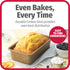 GoodCook BestBake Nonstick Textured Carbon Steel Loaf Pan, 9" x 5", Bronze