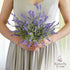 Butterfly Craze Lifelike Artificial Lavender Plants - 8-Piece Bundle for Crafting, Home Decor, Weddings