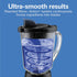 Hamilton Beach 58175 Wave Action Blender for Shakes and Smoothies, 800 Watts, 40 oz Glass Jar, Black