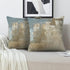 Grey and Beige Abstract Art Pillow Cover, Modern Decorative Throw Cushion for Bedroom Sofa, Set of 2