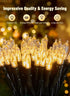 8ft 20 White4 Pack Battery Operated Christmas String Lights, LED Mini Lights with Timer, Christmas Tree Lights
