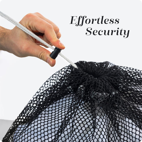 Handy Laundry Mesh Bag - Secure Drawstring Closure, Machine Washable, Spacious Storage, Durable Material, 24" x 36" |